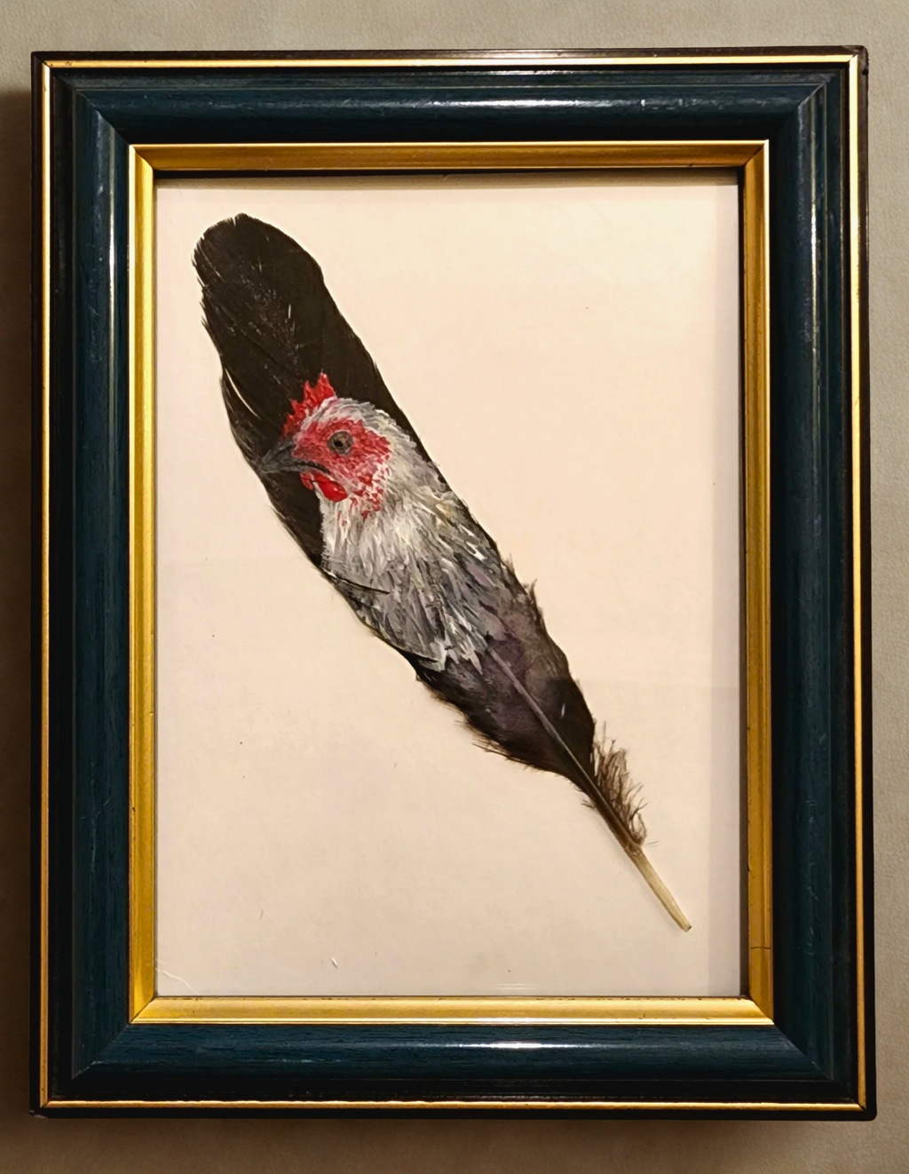Custom Hand-Painted Feathers