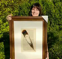 Custom Hand-Painted Feathers
