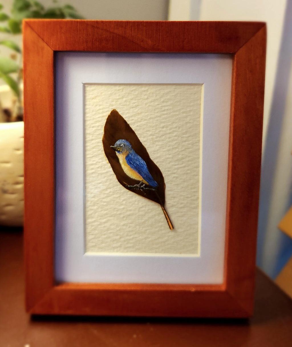 Custom Hand-Painted Feathers
