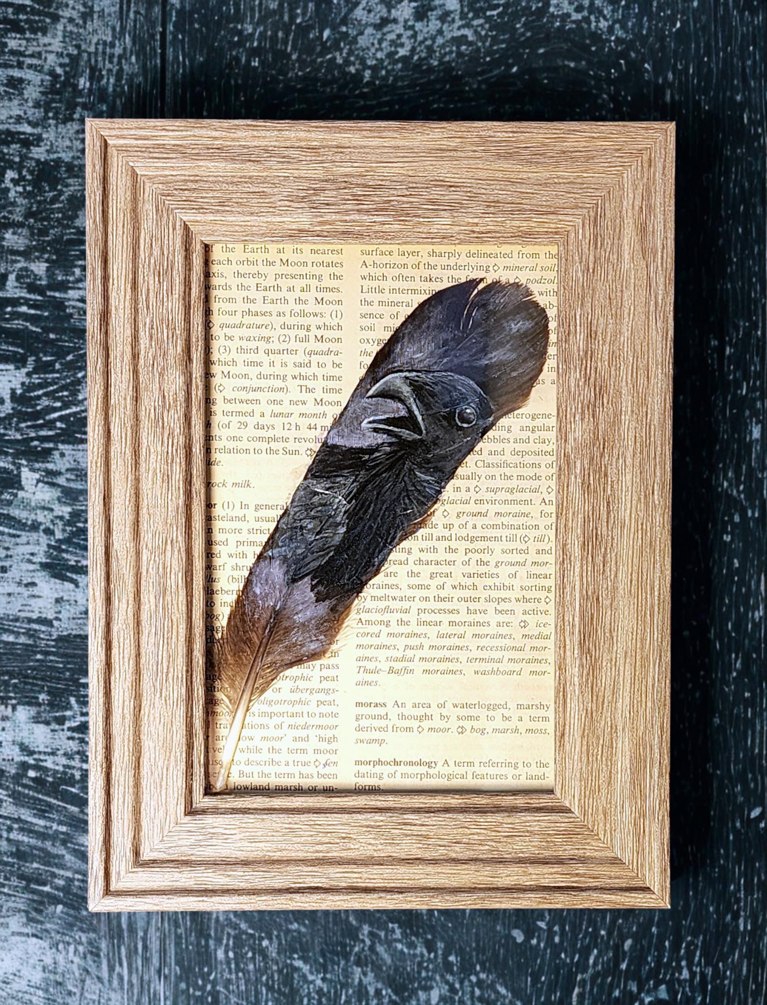 Custom Hand-Painted Feathers
