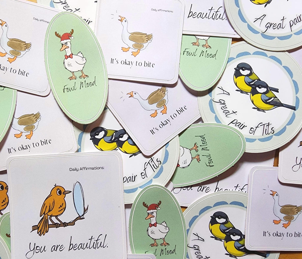 Doodle Bird Sticker Collection