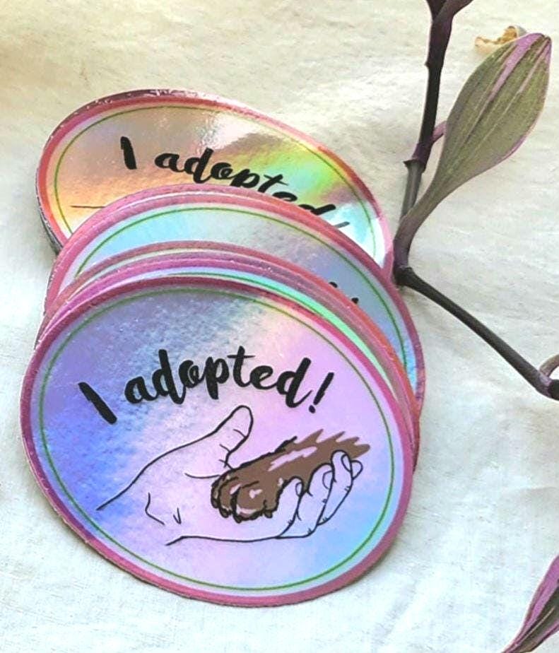 Holographic Rescue Sticker
