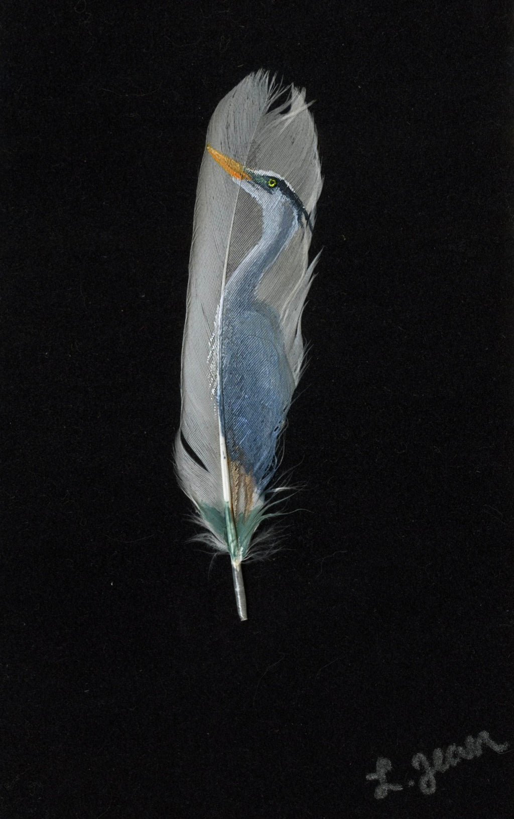 Custom Hand-Painted Feathers