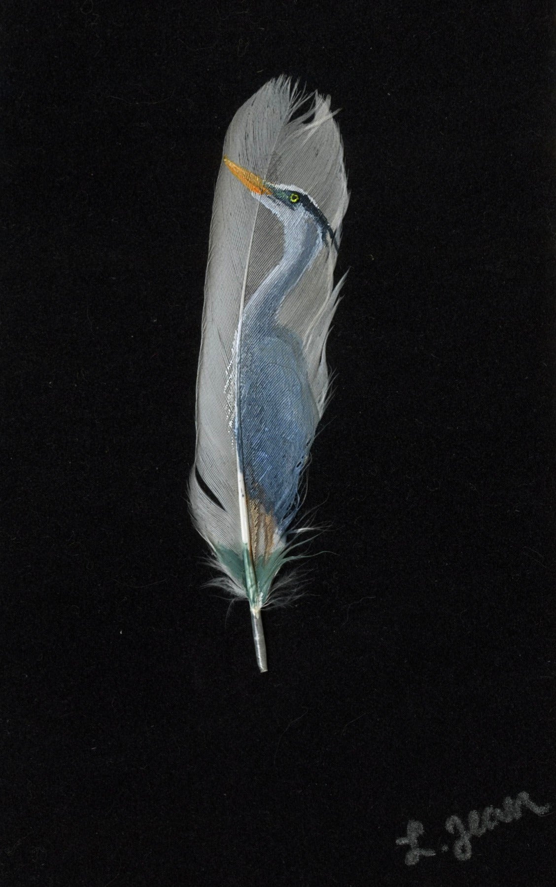 Custom Hand-Painted Feathers