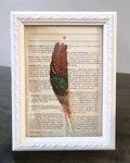 Shaw Farm Feather Art: Acrylic Painting on Feather